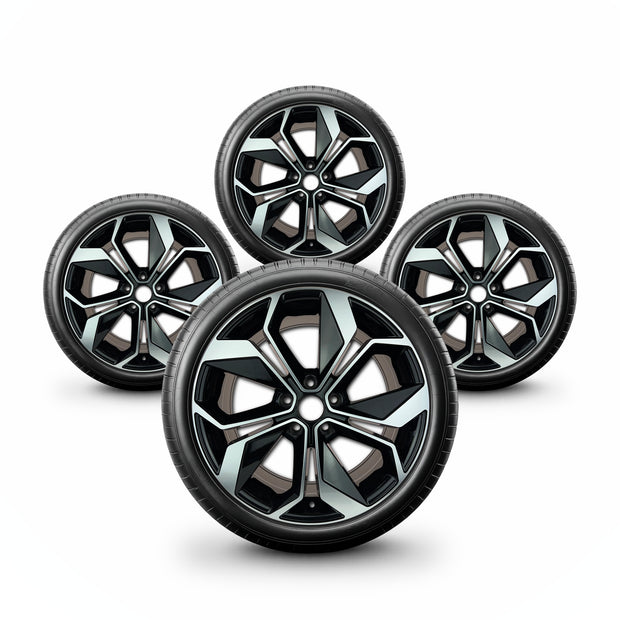 Pack de 4 Jantes + pneus 17" Renault Mégane III Z0 III Z0 Facelift — vue principale