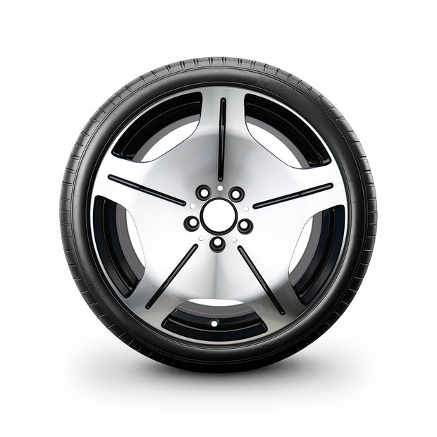 Pack de 4 Jantes + pneus 20" Mercedes GLK X204 — Roue montée avec jante et pneu