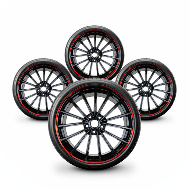 Pack de 4 Jantes + pneus 19" SEAT Leon 5F KL — vue principale