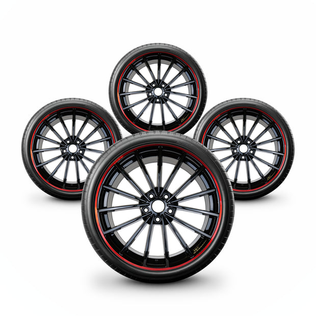 Pack de 4 Jantes + pneus 18" SEAT Leon 5F KL — vue principale