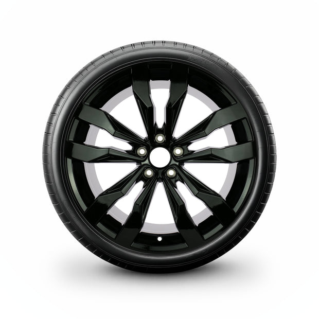Pack de 4 Jantes + pneus 19" Volkswagen Passat B8 B9 — Roue montée avec jante et pneu