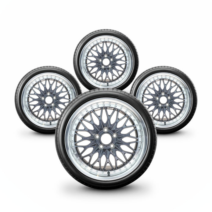 Pack de 4 Jantes + pneus 17" Volkswagen Golf 5 6 7 8 — vue principale