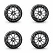 Pack de 4 Jantes + pneus 18