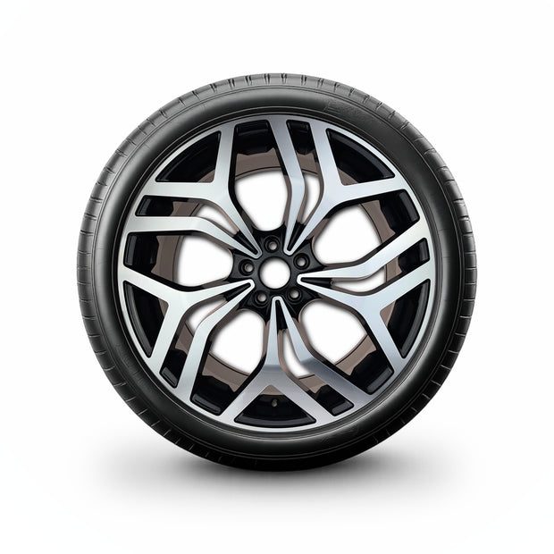 Pack de 4 Jantes + pneus 20" Land-Rover Range Rover Sport L494 — Roue montée avec jante et pneu
