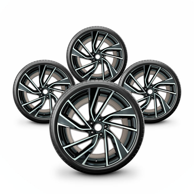 Pack de 4 Jantes + pneus 19" Volkswagen CC 1 / Passat B7 — vue principale