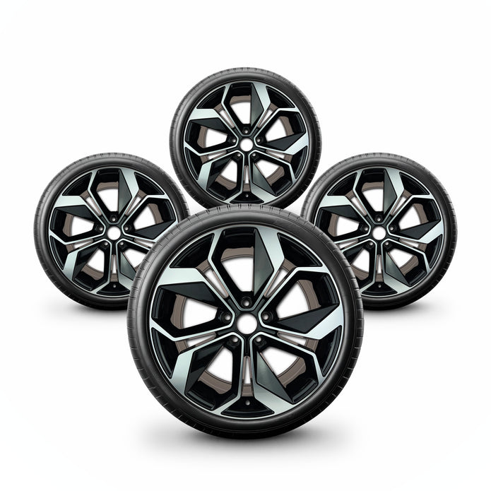 Pack de 4 Jantes + pneus 17" Renault Laguna III X91 — vue principale