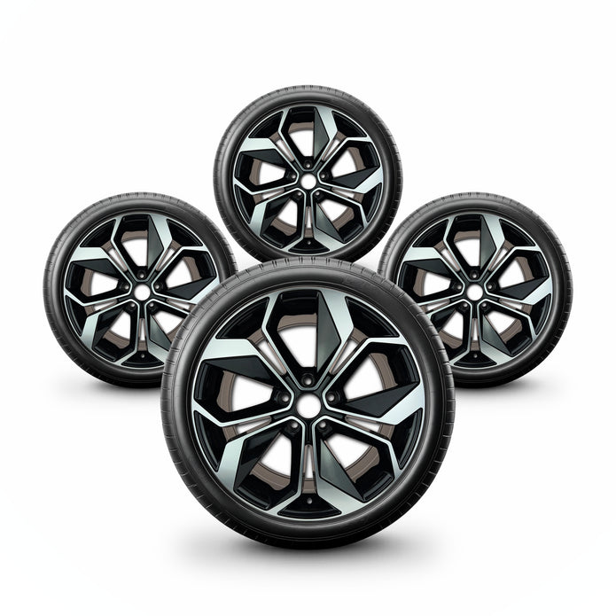 Pack de 4 Jantes + pneus 17" Renault Laguna III X91 Facelift — vue principale