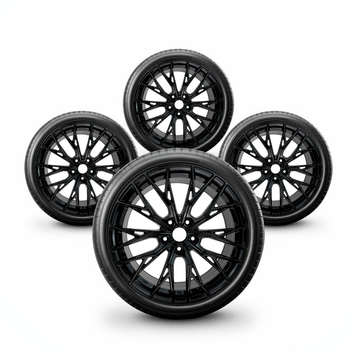 Pack de 4 Jantes + pneus 17" Renault Laguna III X91 — vue principale
