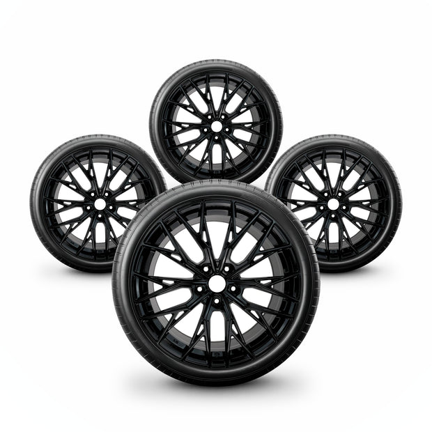 Pack de 4 Jantes + pneus 17" Renault Laguna III X91 — vue principale