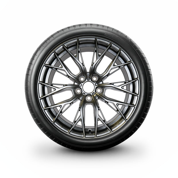 Pack de 4 Jantes + pneus 18" Renault Espace VI — Roue montée avec jante et pneu