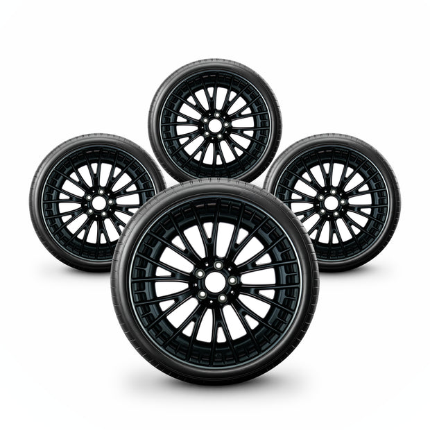 Pack de 4 Jantes + pneus 19" Mercedes E-Class W213 / E-Class Cabriolet A238 / E-Class Coupé C238 — vue principale