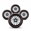 Pack de 4 Jantes + pneus 18
