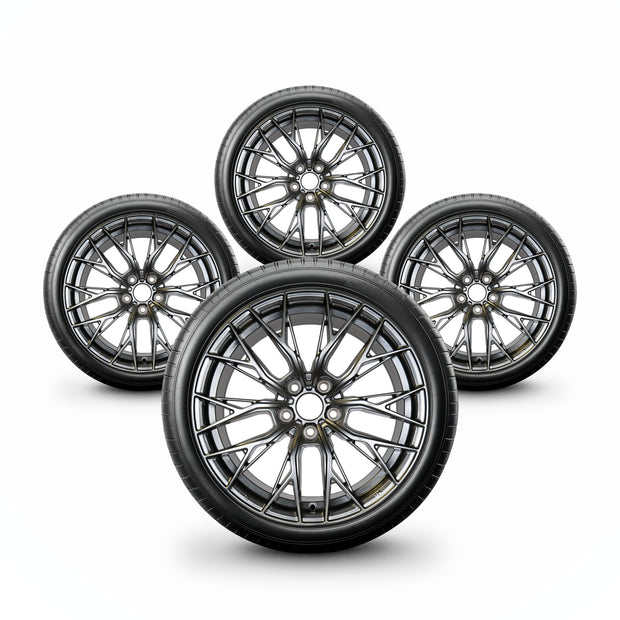 Pack de 4 Jantes + pneus 18" Audi A8 D4 D5 — vue principale
