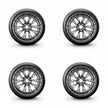 Pack de 4 Jantes + pneus 18