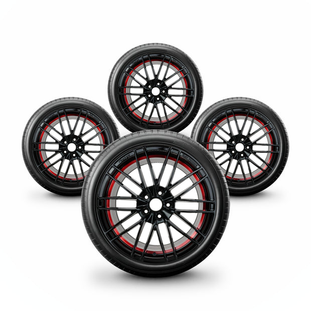 Pack de 4 Jantes + pneus 18" Audi A8 D4 D5 — vue principale