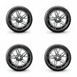 Pack de 4 Jantes + pneus 18