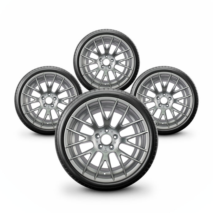 Pack de 4 Jantes + pneus 18" BMW Série 3 E46 — vue principale