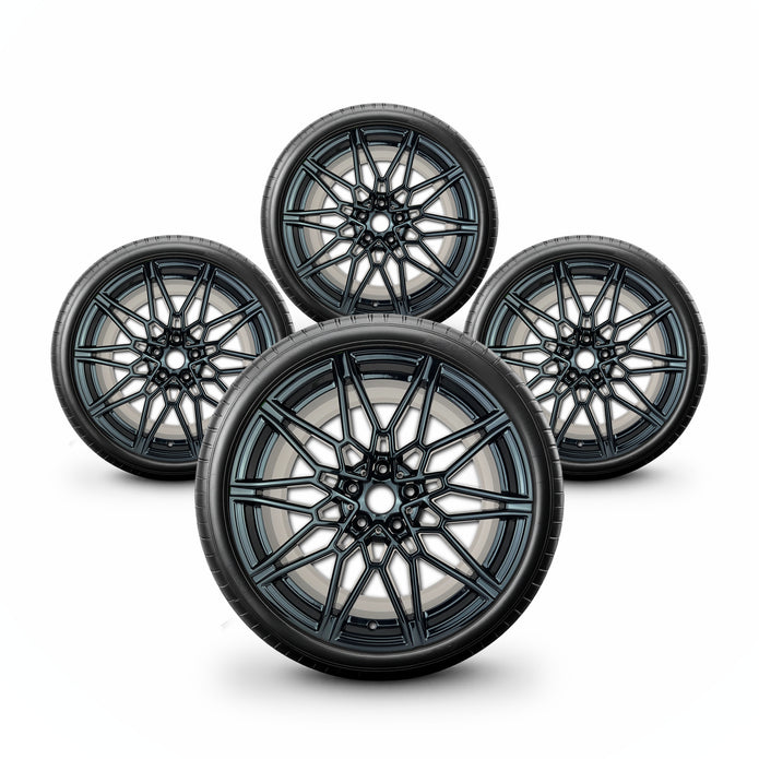 Pack de 4 Jantes + pneus 19" BMW Série 5 F10/F11/F07 / Série 6 F12/F13/F06 — vue principale