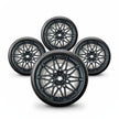 Pack de 4 Jantes + pneus 19