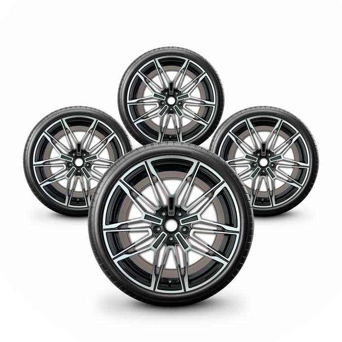 Pack de 4 Jantes + pneus 19" BMW Série 5 F10/F11/F07 / Série 6 F12/F13/F06 — vue principale