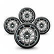 Pack de 4 Jantes + pneus 19