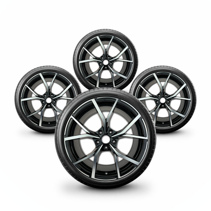 Pack de 4 Jantes + pneus 18" Volkswagen Tiguan 5N — vue principale