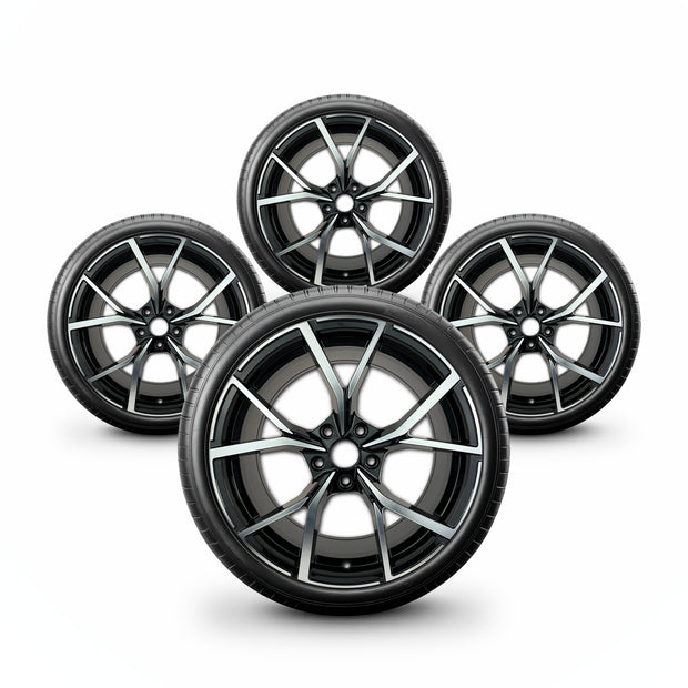 Pack de 4 Jantes + pneus 18" Volkswagen Tiguan 5N — vue principale