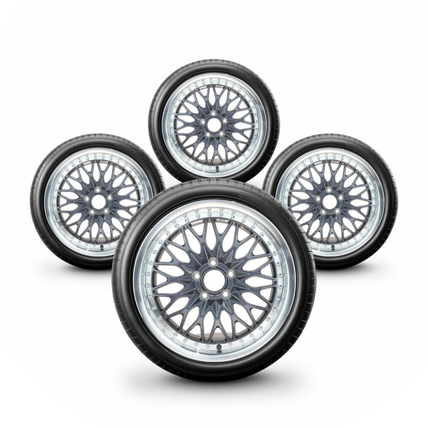 Pack de 4 Jantes + pneus 17" Volkswagen Tiguan 5N — vue principale