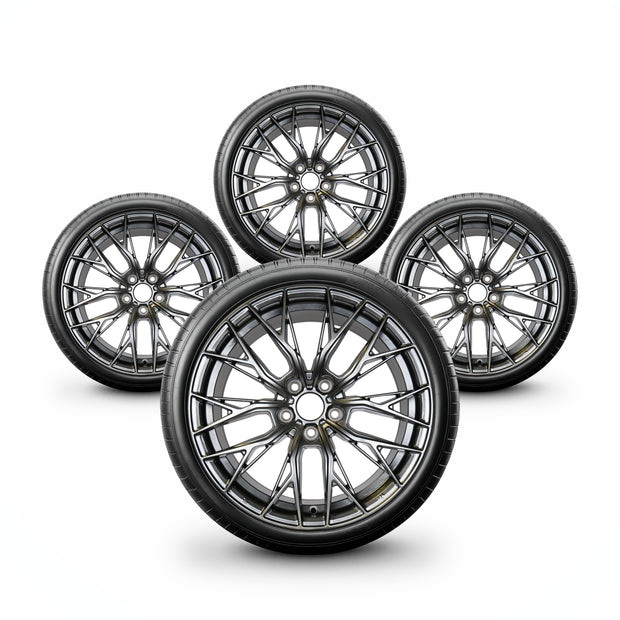 Pack de 4 Jantes + pneus 18" Volkswagen Tiguan 5N — vue principale
