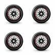 Pack de 4 Jantes + pneus 18