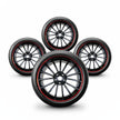 Pack de 4 Jantes + pneus 18