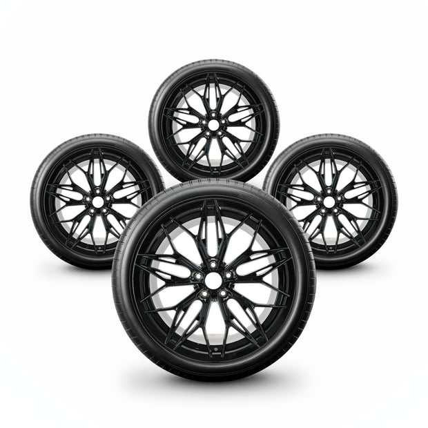 Pack de 4 Jantes + pneus 19" Skoda Enyaq iV — vue principale