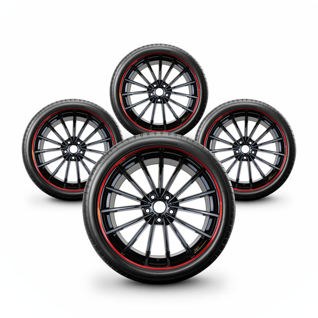Pack de 4 Jantes + pneus 19" CUPRA Terramar KM — vue principale