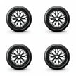 Pack de 4 Jantes + pneus 19
