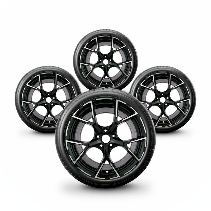 Pack de 4 Jantes + pneus 19" Audi Q5 GU — vue principale