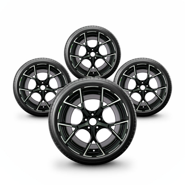 Pack de 4 Jantes + pneus 19" Audi Q5 GU — vue principale