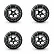 Pack de 4 Jantes + pneus 19