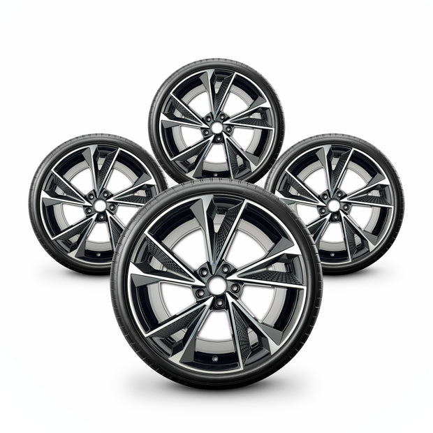Pack de 4 Jantes + pneus 19" Audi A4 B8 / S4 B8 — vue principale