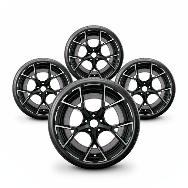 Pack de 4 Jantes + pneus 19" Audi A4 B8 / S4 B8 — vue principale