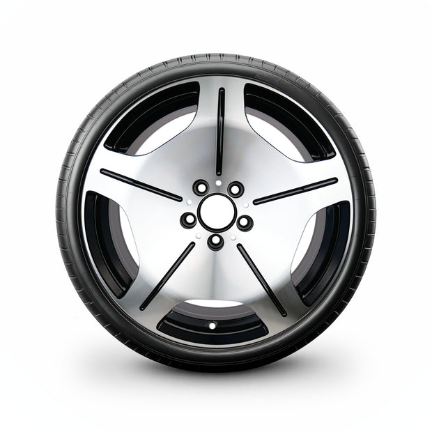 Pack de 4 Jantes + pneus 20" Mercedes E-Class W213 / E-Class Cabriolet A238 / E-Class Coupé C238 — Roue montée avec jante et pneu