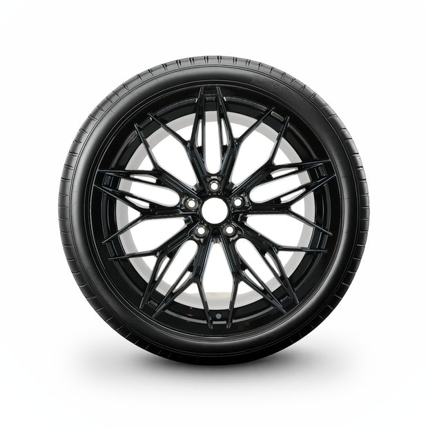 Pack de 4 Jantes + pneus 19" CUPRA Terramar KM — Roue montée avec jante et pneu