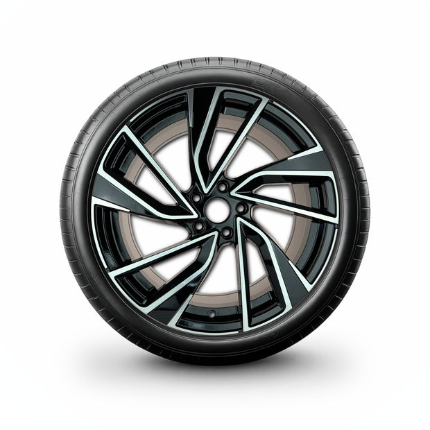 Pack de 4 Jantes + pneus 19" CUPRA Tavascan ME — Roue montée avec jante et pneu