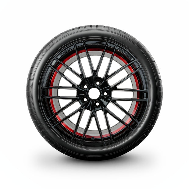 Pack de 4 Jantes + pneus 18" CUPRA Terramar KM — Roue montée avec jante et pneu