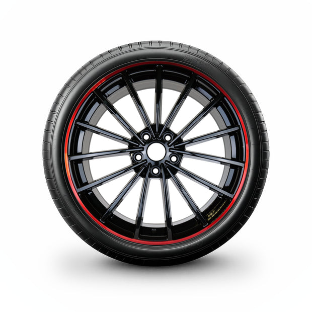 Pack de 4 Jantes + pneus 18" CUPRA Formentor KM — Roue montée avec jante et pneu