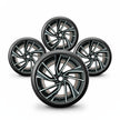 Pack de 4 Jantes + pneus 19