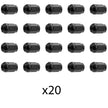 Lot de 20 Ecrous de roue  M12 x 1.25