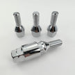 Lot de 4 + 1 Antivols de roue  M12 x 1.25 28mm