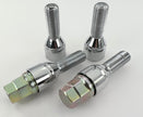 Lot de 4 + 1 Antivols de roue  M14 x 1.50 35mm