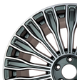 Lot de 4 Jantes Alu 20 A326-02327-02