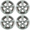 Lot de 4 Jantes Alu 19 BK086SS